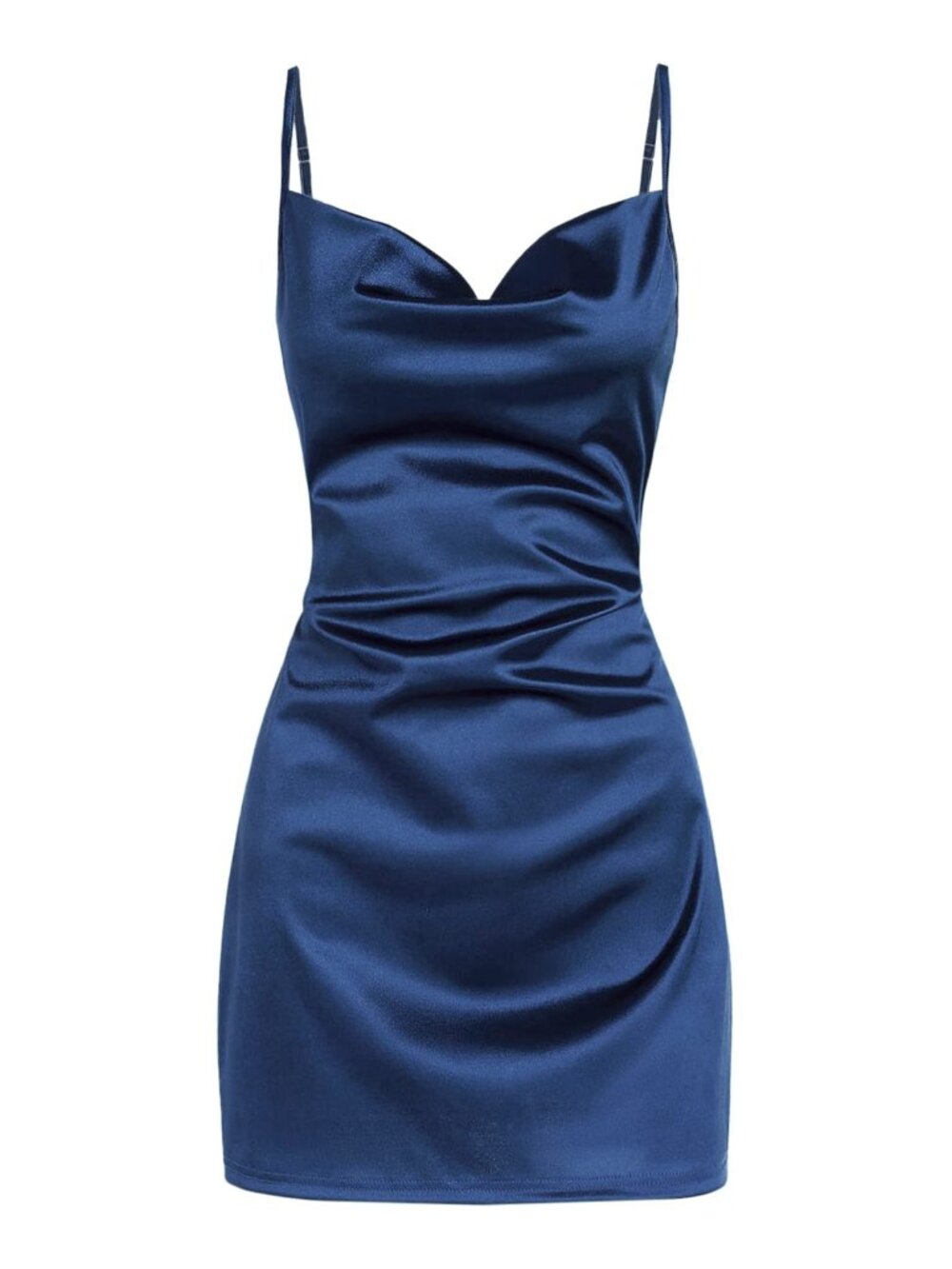 Silky evening dress